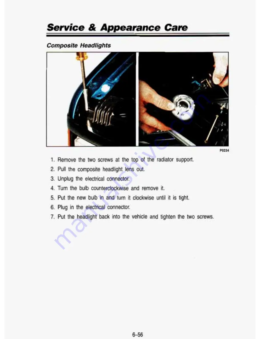 GMC 1999 Sierra 1500 Pickup Owner'S Manual Download Page 334