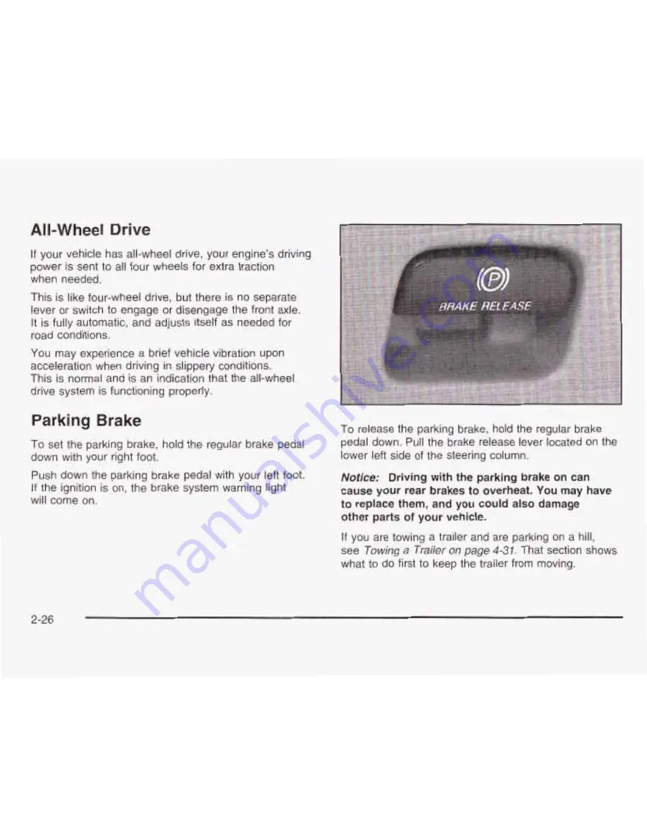 GMC 2003 Safari Owner'S Manual Download Page 105