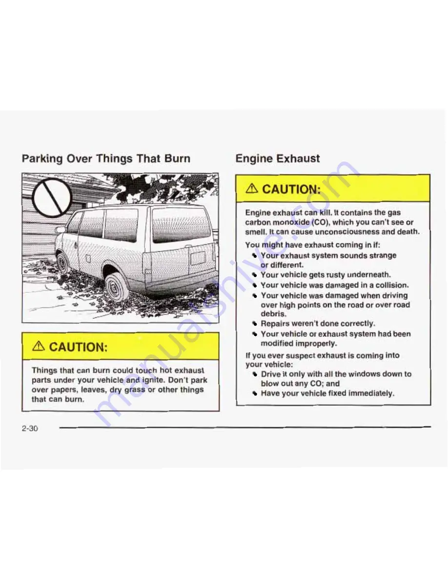 GMC 2003 Safari Owner'S Manual Download Page 109