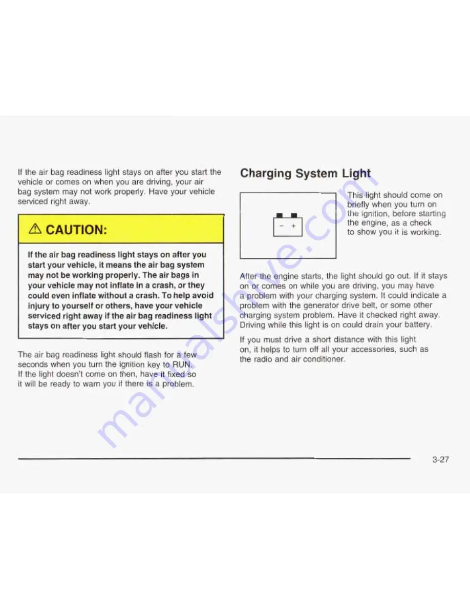 GMC 2003 Safari Owner'S Manual Download Page 152