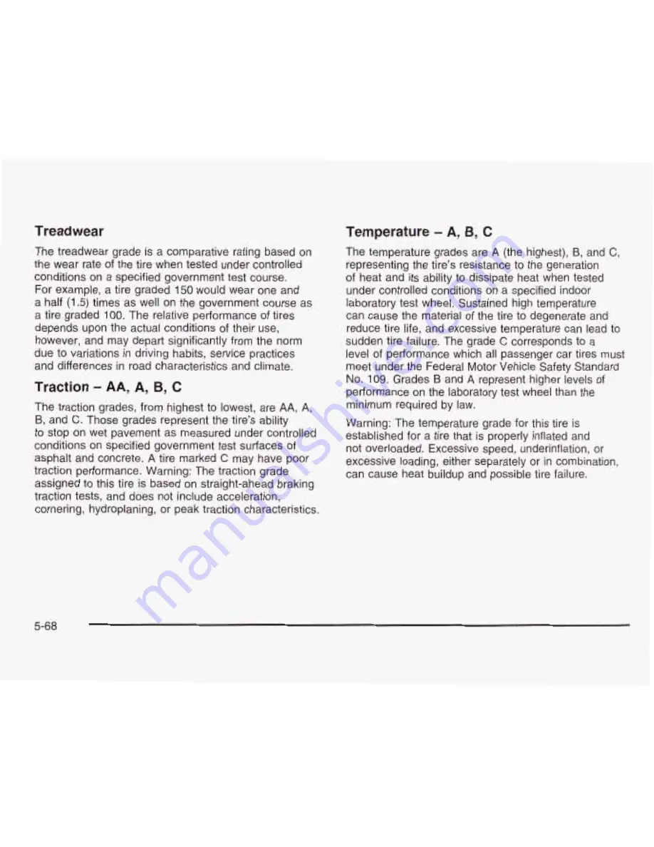 GMC 2003 Safari Owner'S Manual Download Page 285