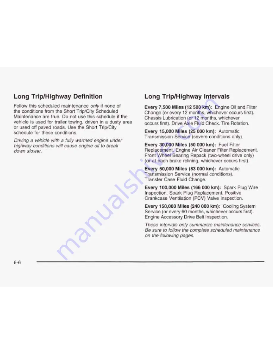 GMC 2003 Safari Owner'S Manual Download Page 325