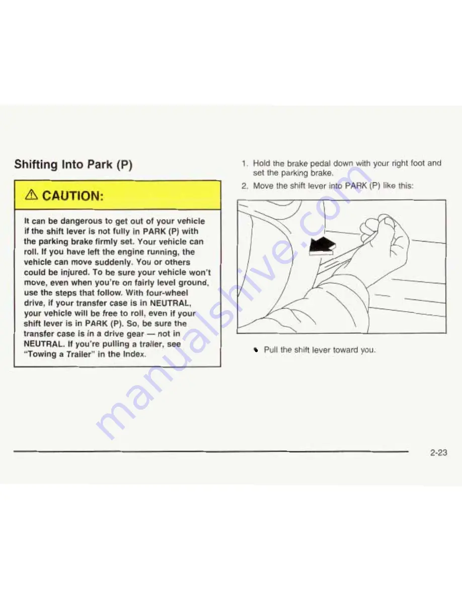 GMC 2003 Sierra Denal Owner'S Manual Download Page 104