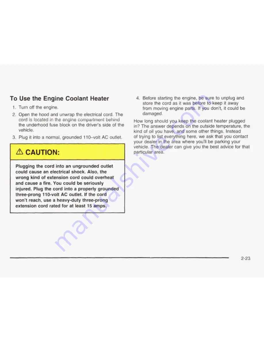 GMC 2003 Sonoma Owner'S Manual Download Page 98