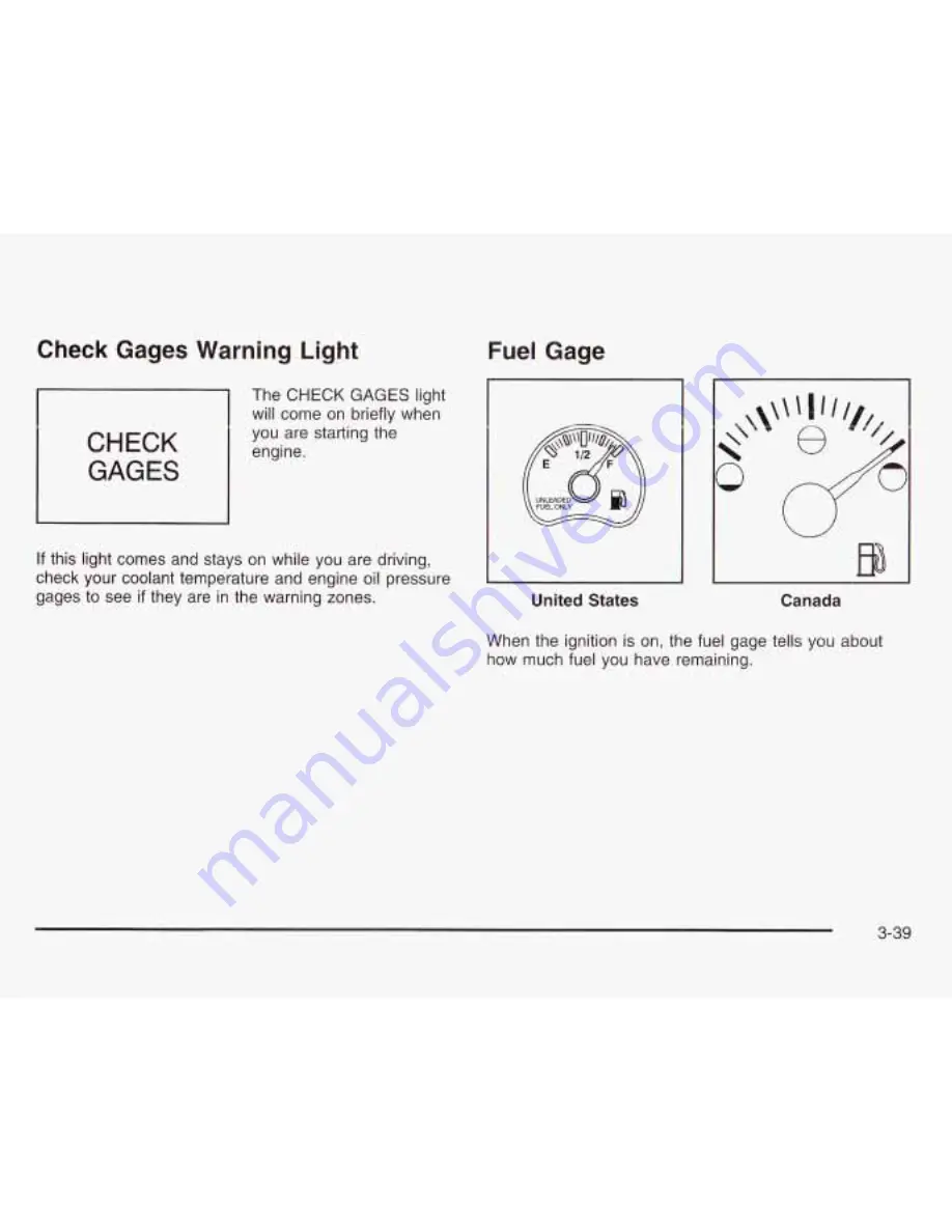 GMC 2003 Sonoma Owner'S Manual Download Page 166