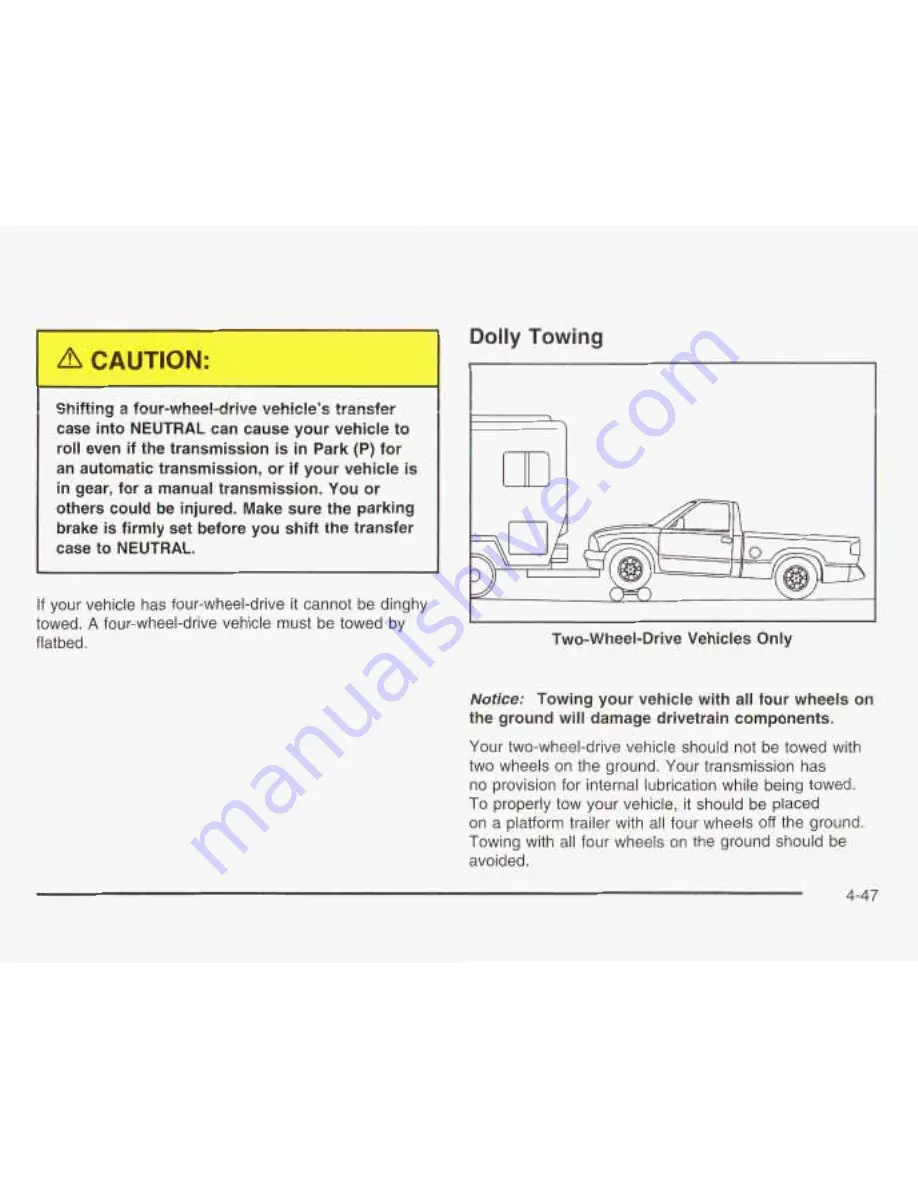 GMC 2003 Sonoma Owner'S Manual Download Page 248