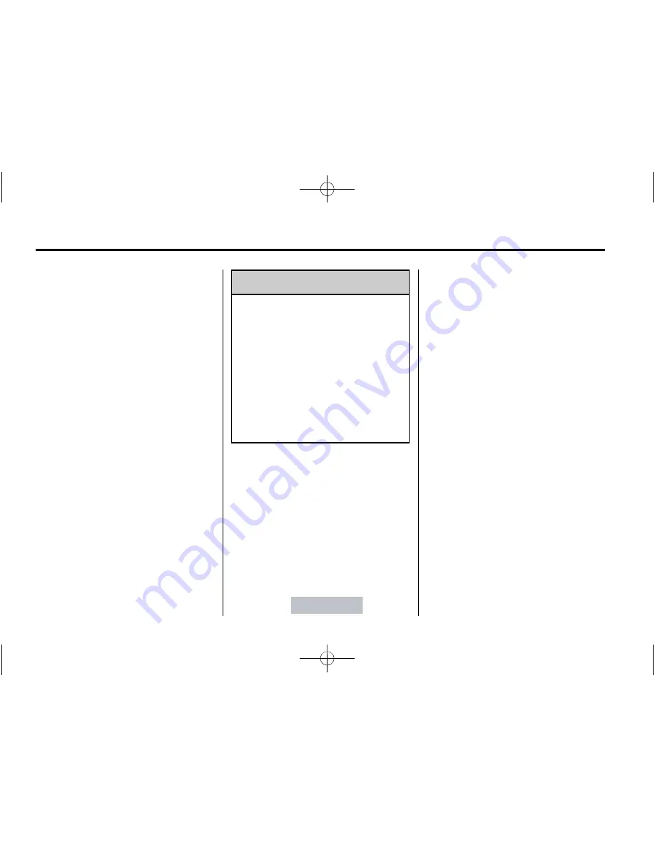 GMC 2012 Yukon Owner'S Manual Download Page 422