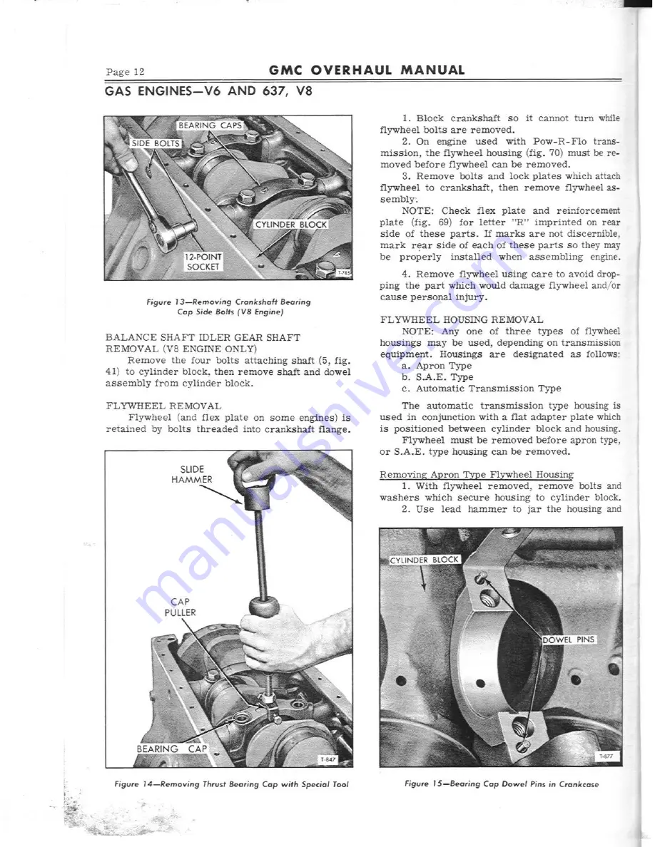 GMC 305C V6 Overhaul Manual Download Page 12