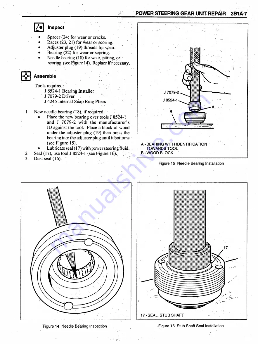 GMC C Series 1993 Repair Manual Download Page 49