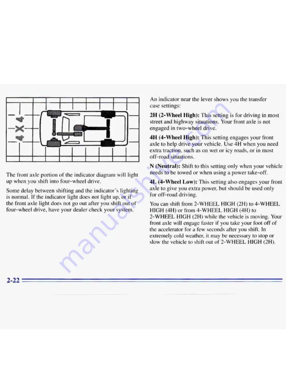 GMC SIERRA 1996 Manual Download Page 84