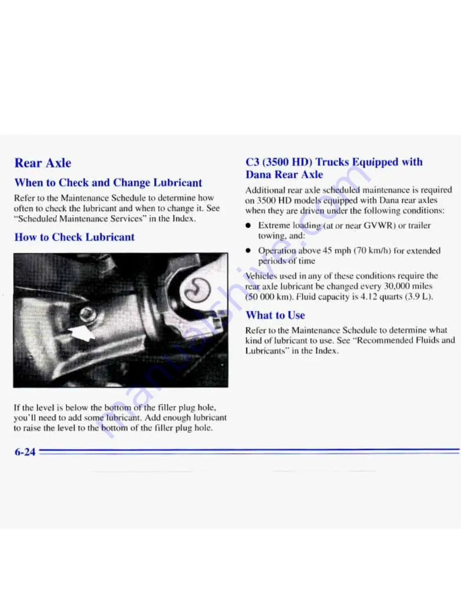 GMC SIERRA 1996 Manual Download Page 274