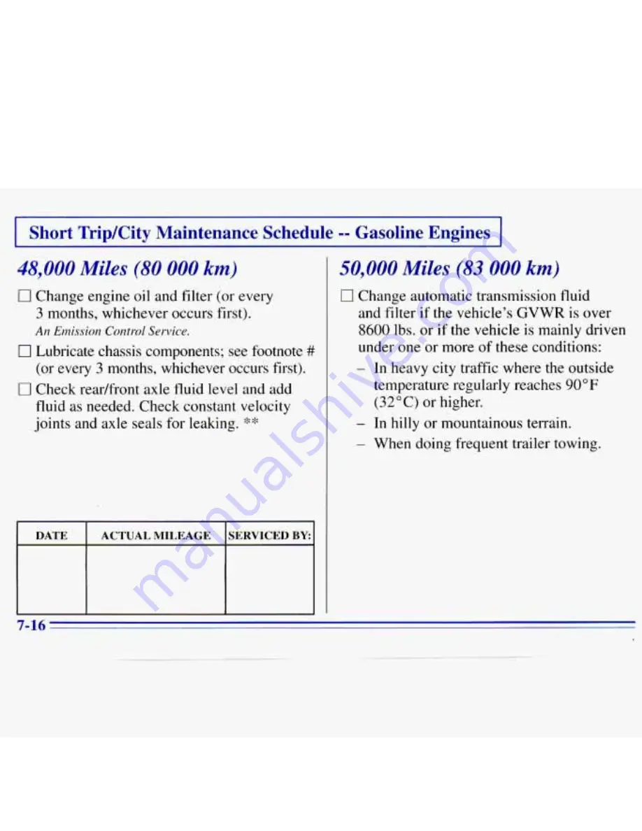 GMC SIERRA 1996 Manual Download Page 342