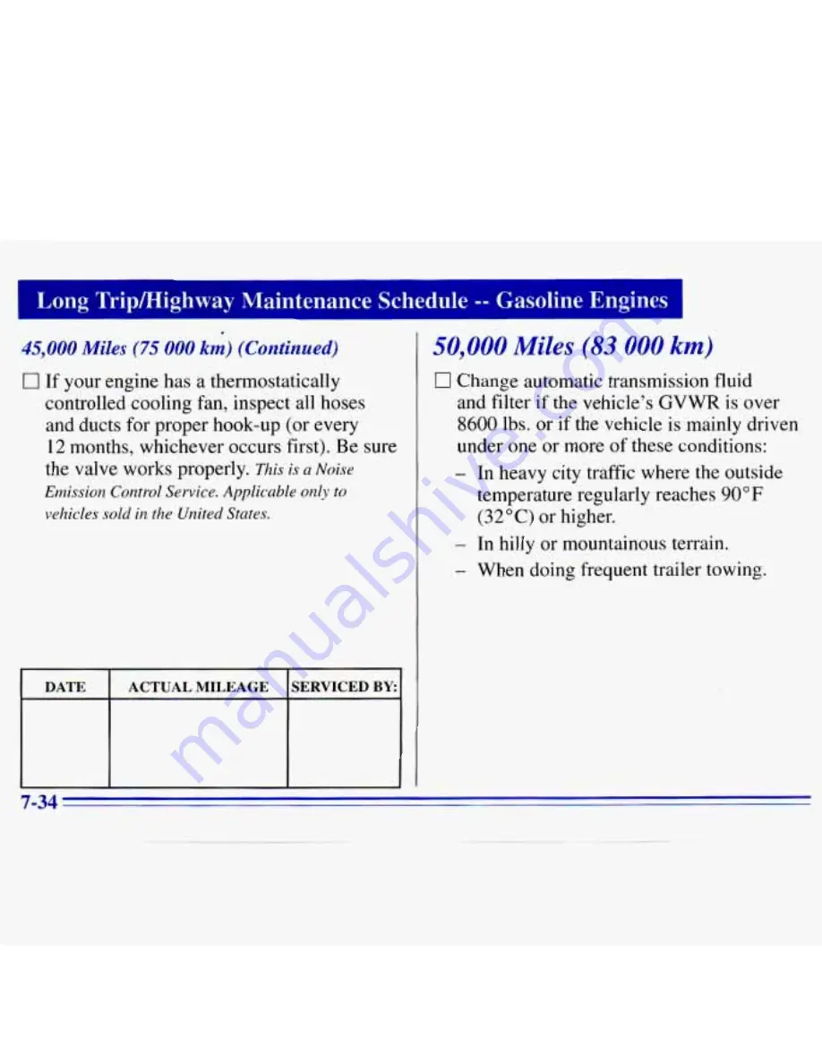 GMC SIERRA 1996 Manual Download Page 360