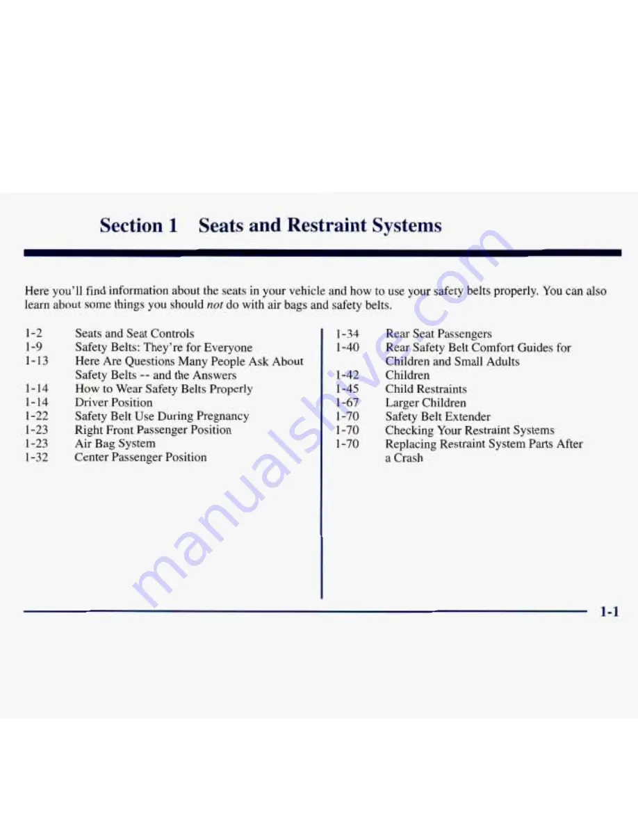 GMC SIERRA 1998 Manual Download Page 13