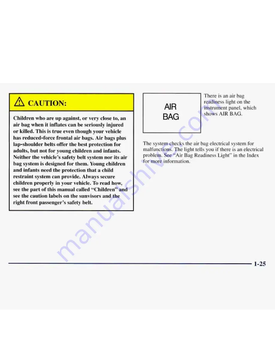 GMC SIERRA 1998 Manual Download Page 37