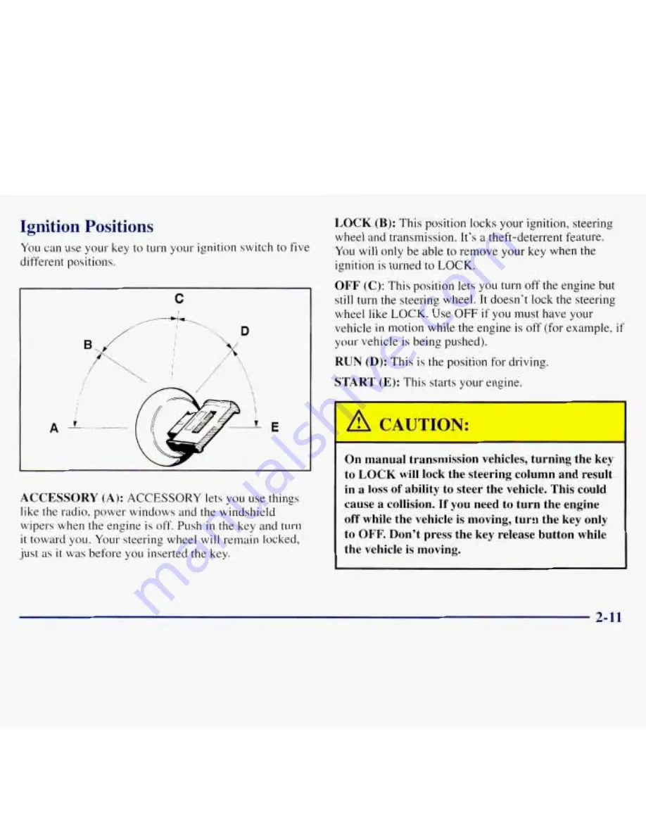 GMC SIERRA 1998 Manual Download Page 95