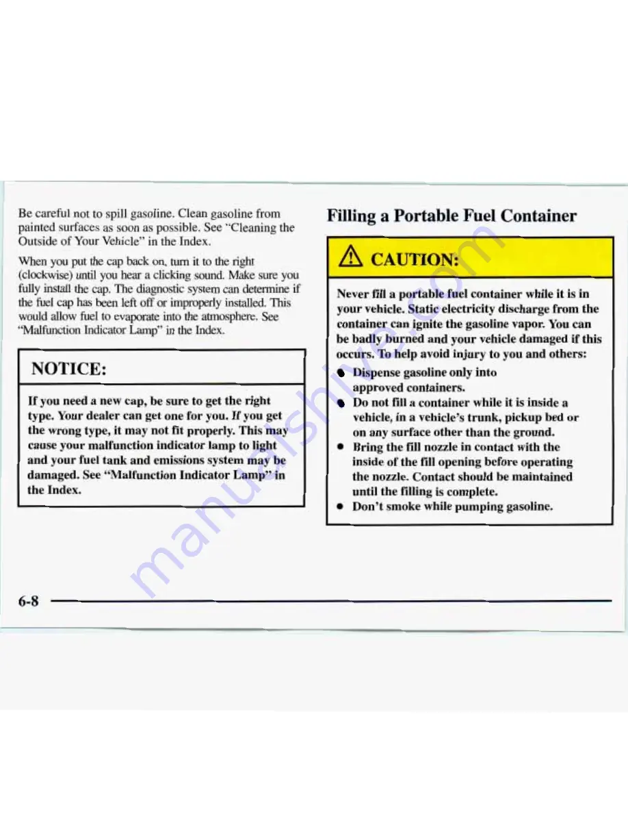 GMC SIERRA 1998 Manual Download Page 298