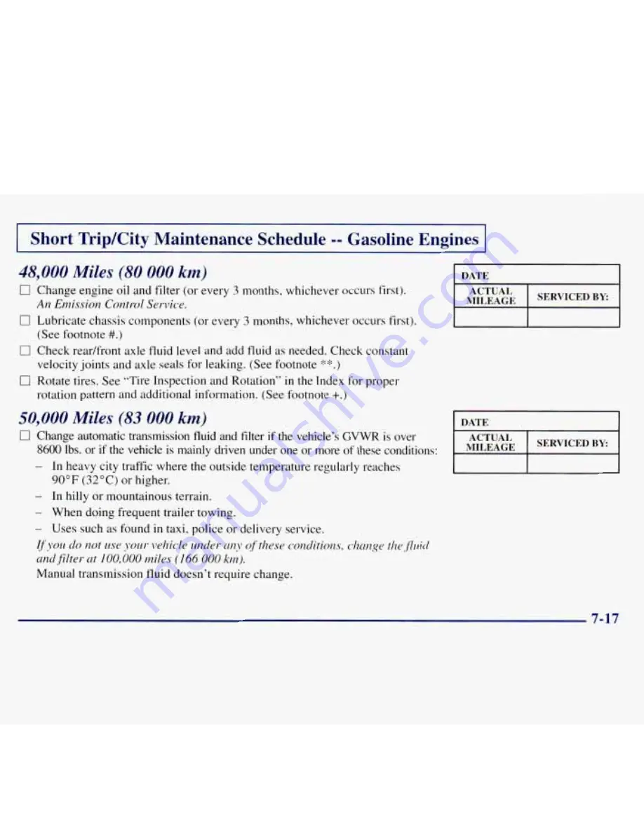 GMC SIERRA 1998 Manual Download Page 387