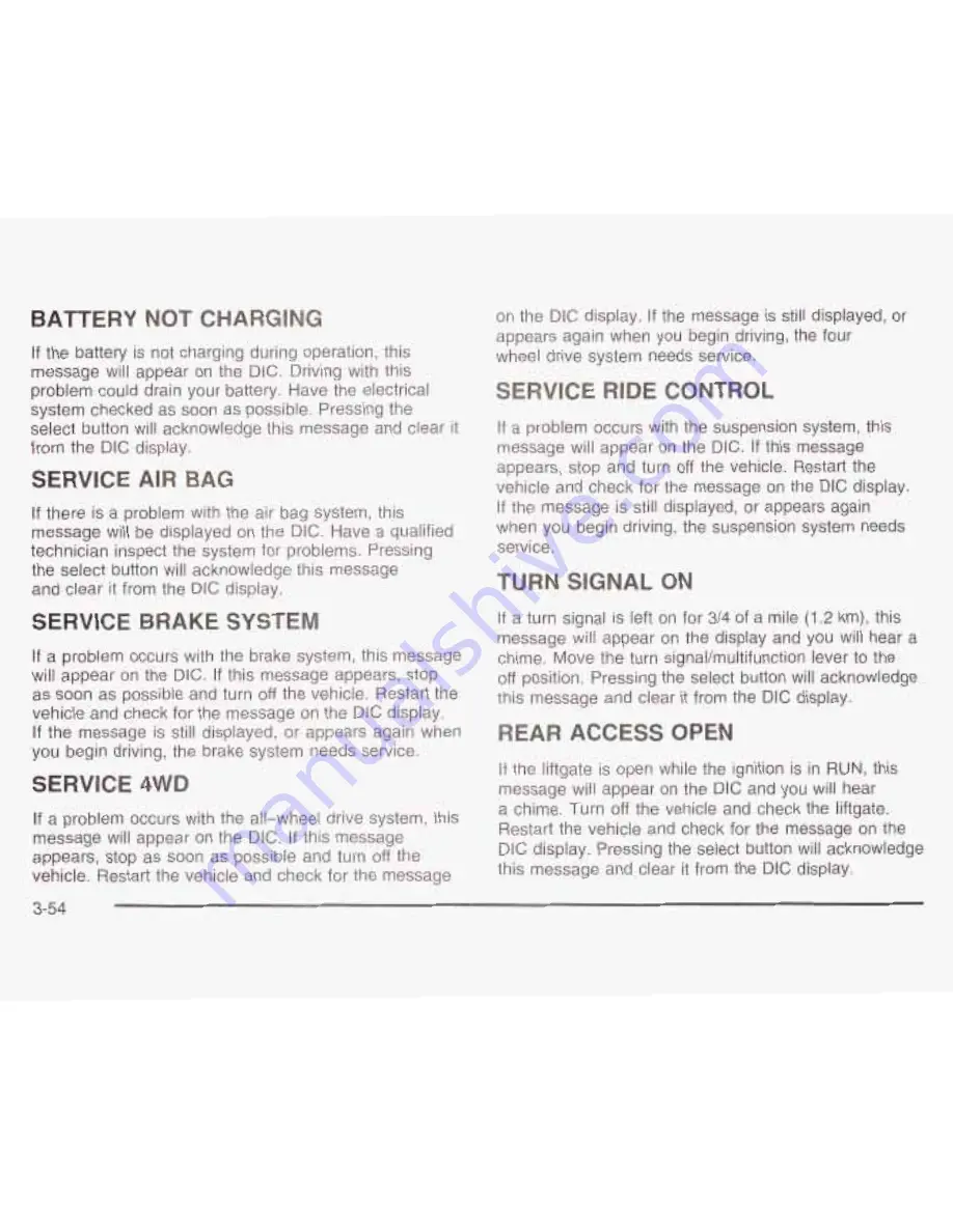 GMC Yukon Denali 2003 User Manual Download Page 197