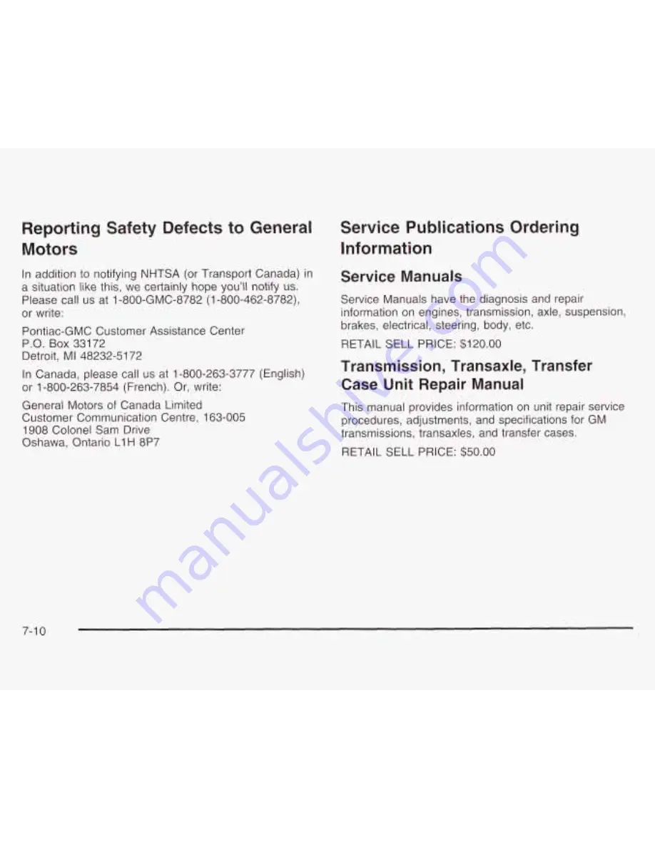 GMC Yukon Denali 2003 User Manual Download Page 417