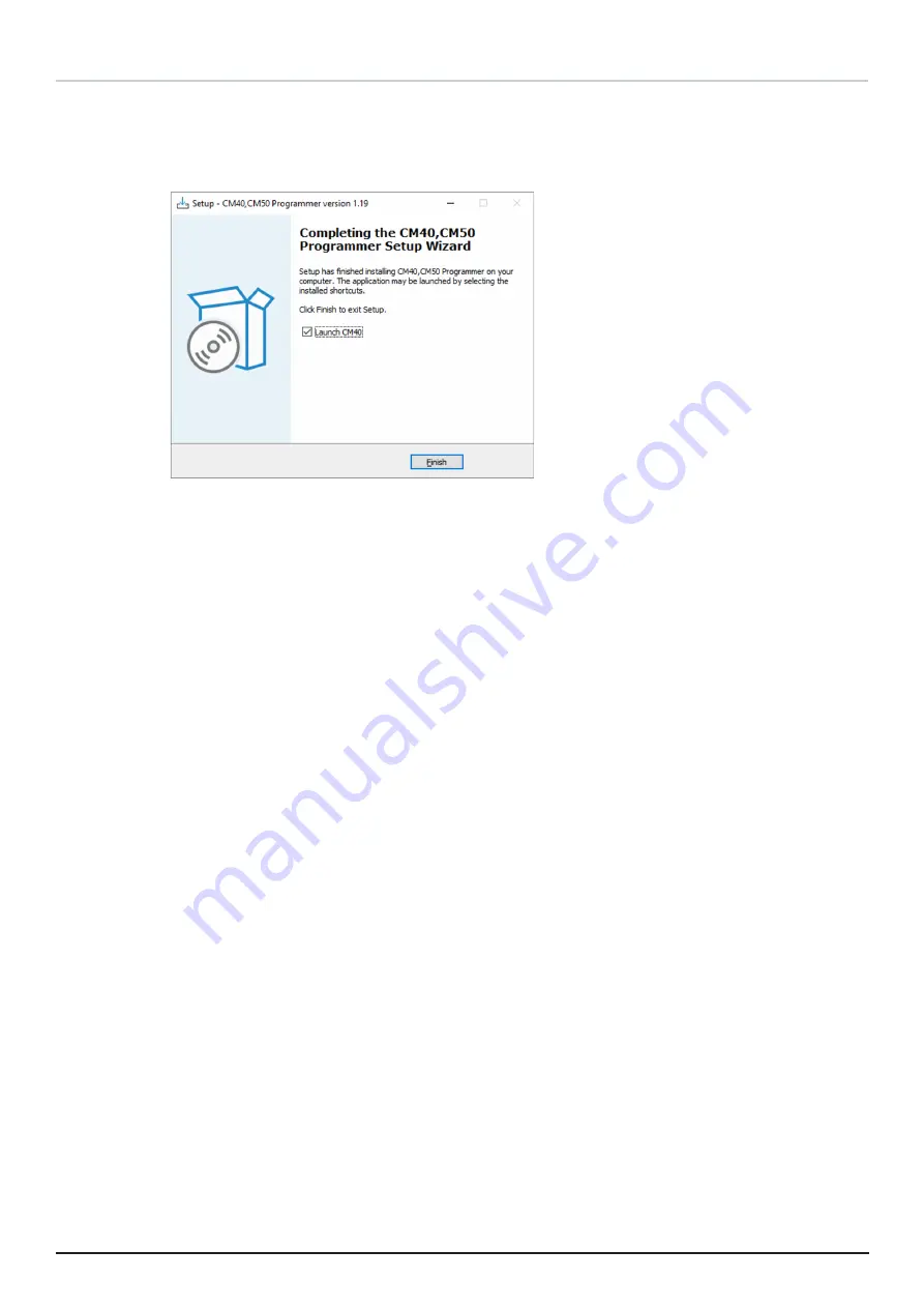 GME CM40 Series Programming Manual Download Page 9