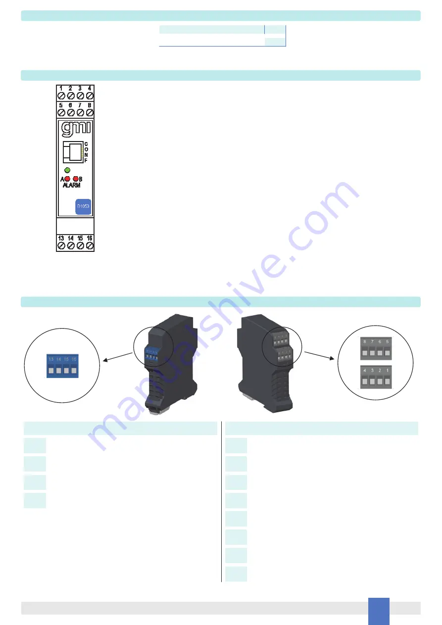 GMI D1053S Instruction Manual Download Page 3