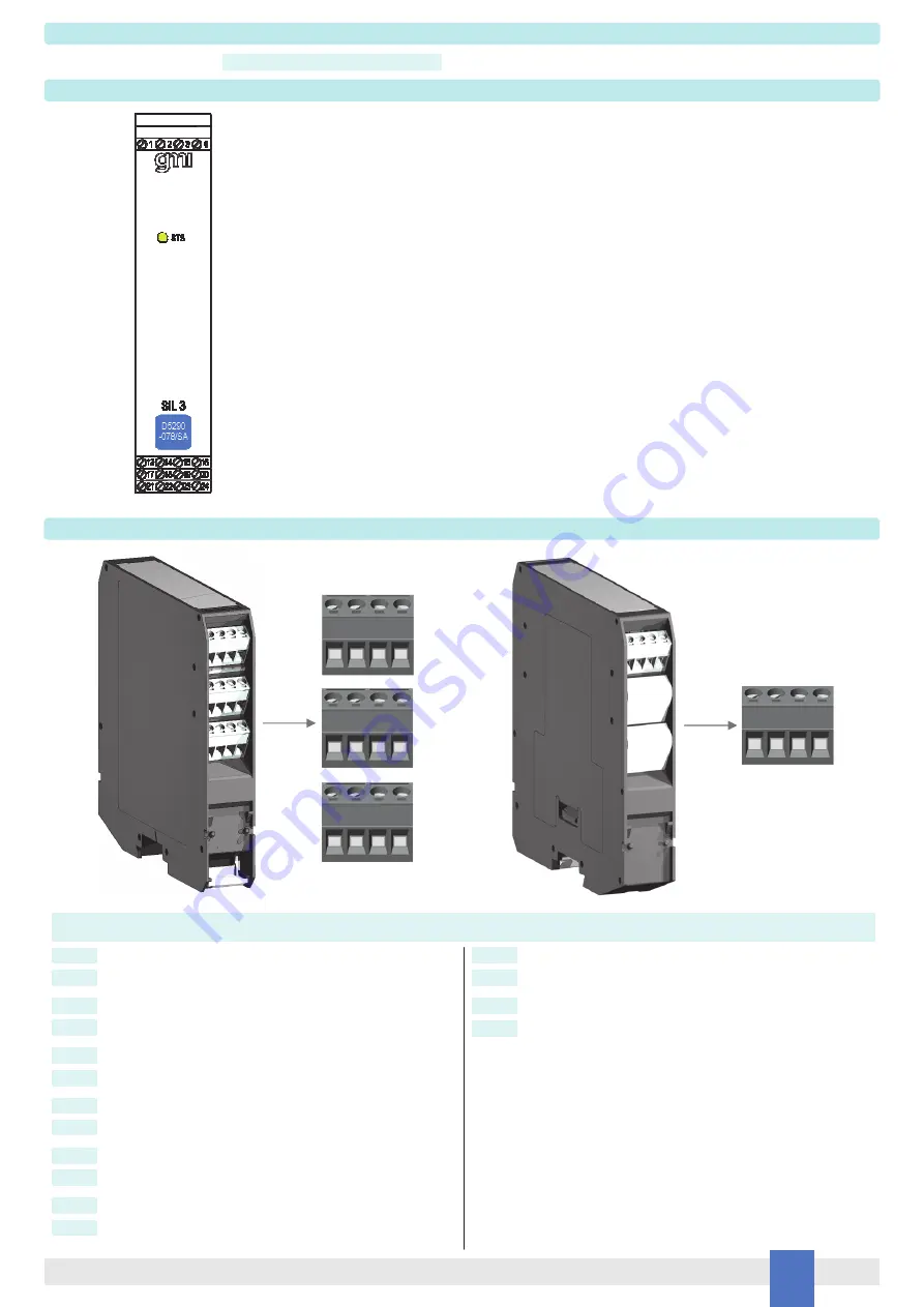 GMI D5290S-078 Instruction & Safety Manual Download Page 3