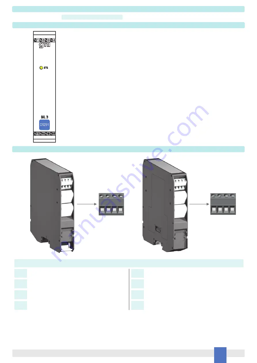 GMI D5291S Instruction & Safety Manual Download Page 3