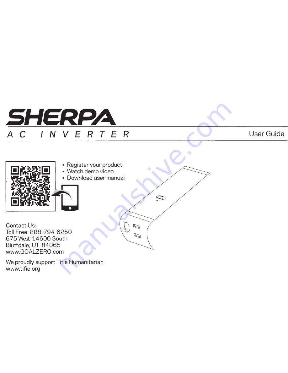 GOAL ZERO SHERPA100 User Manual Download Page 6