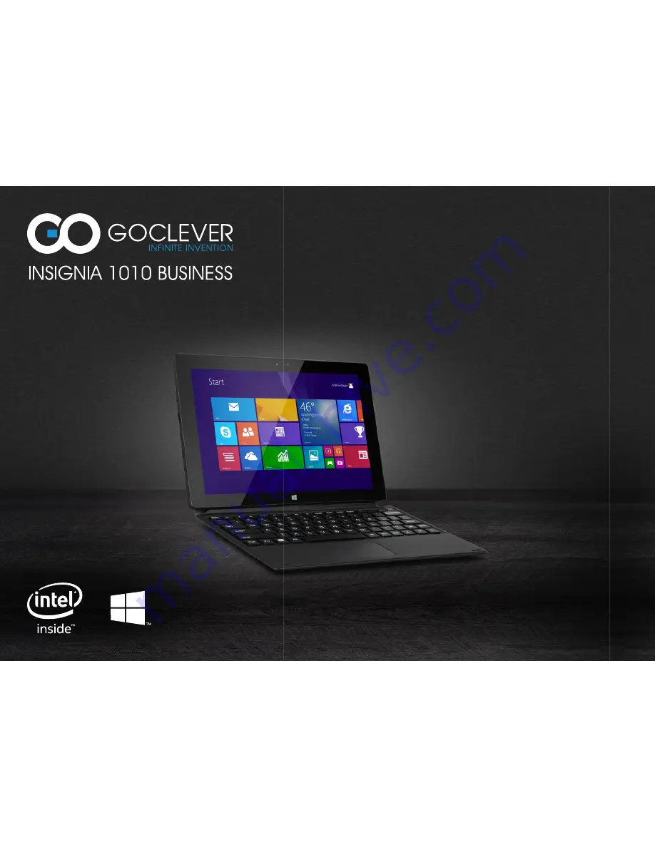 Goclever INSIGNIA 1010 Business Скачать руководство пользователя страница 1