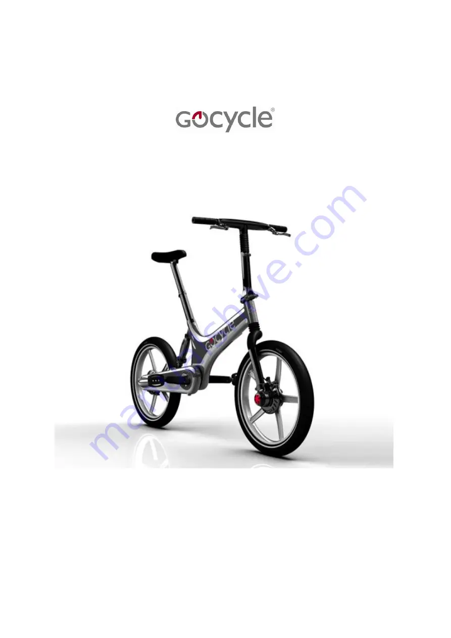 Gocycle G2 Gear Servo Скачать руководство пользователя страница 1