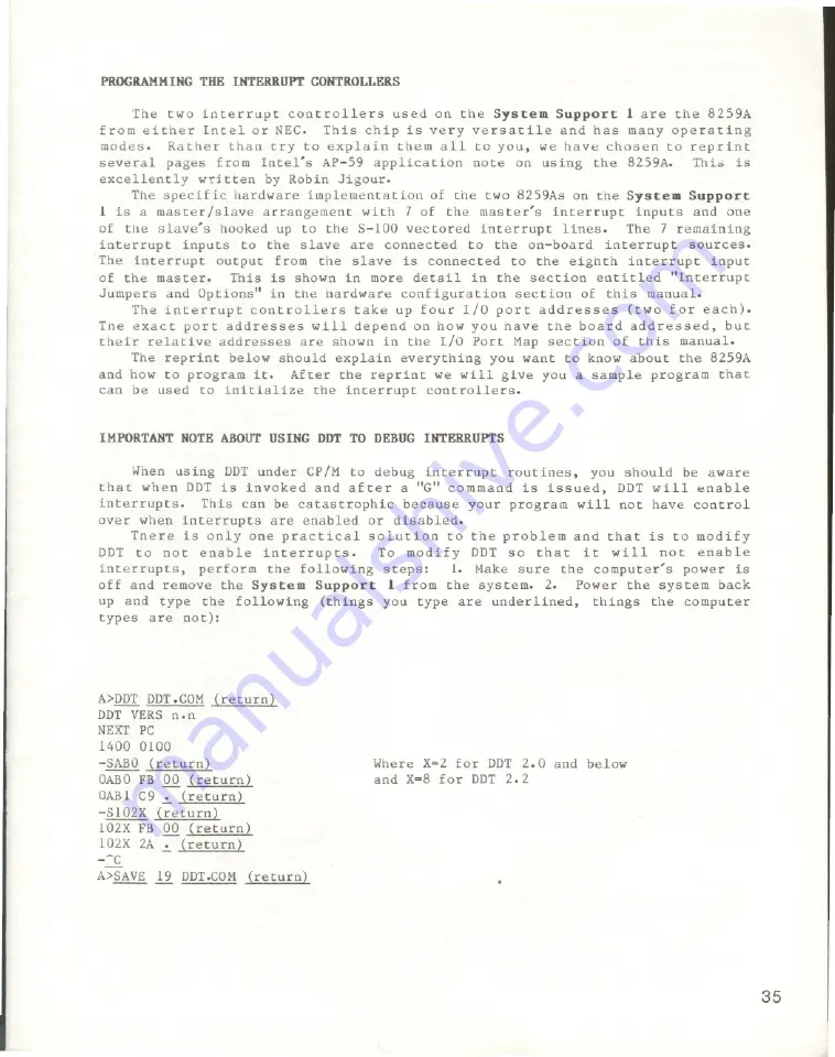 Godbout CompuPro System Support 1 User Manual Download Page 34