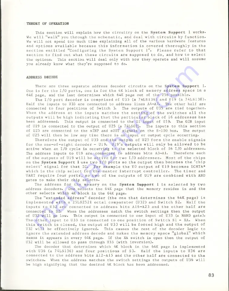 Godbout CompuPro System Support 1 User Manual Download Page 82