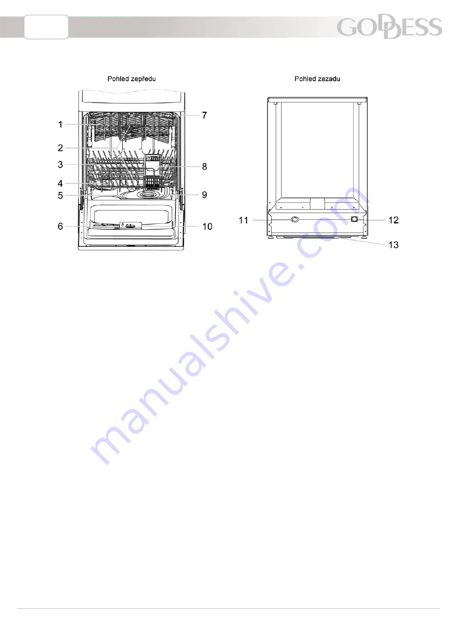 Goddess DFB 946 MW8 Instruction Manual Download Page 6