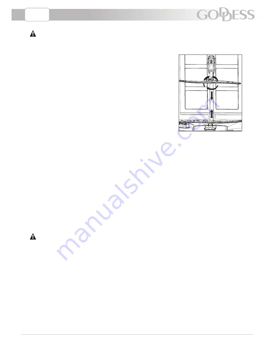 Goddess DFD1266MW9 Instruction Manual Download Page 40