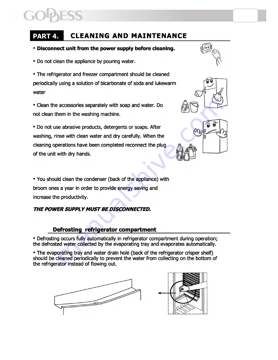 Goddess RCC0200GX7 Instruction Manual Download Page 21