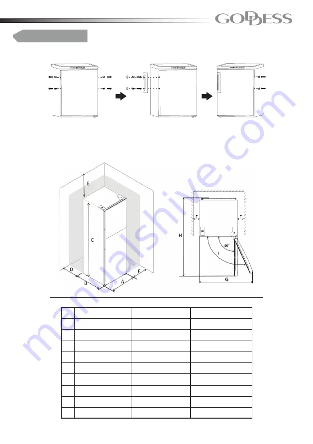 Goddess RDB 0143 GW8F Instruction Manual Download Page 104