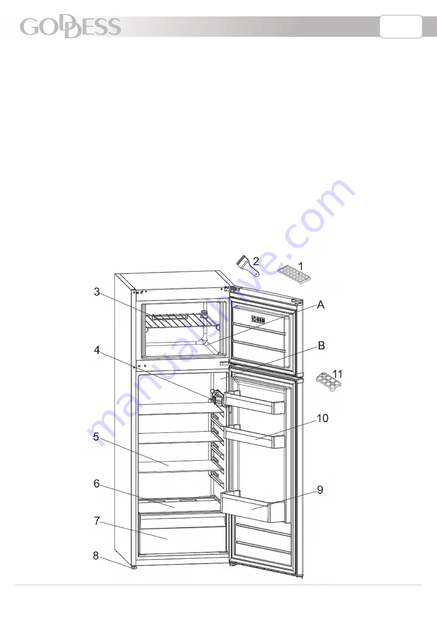 Goddess RDD0144GW8A Instruction Manual Download Page 67