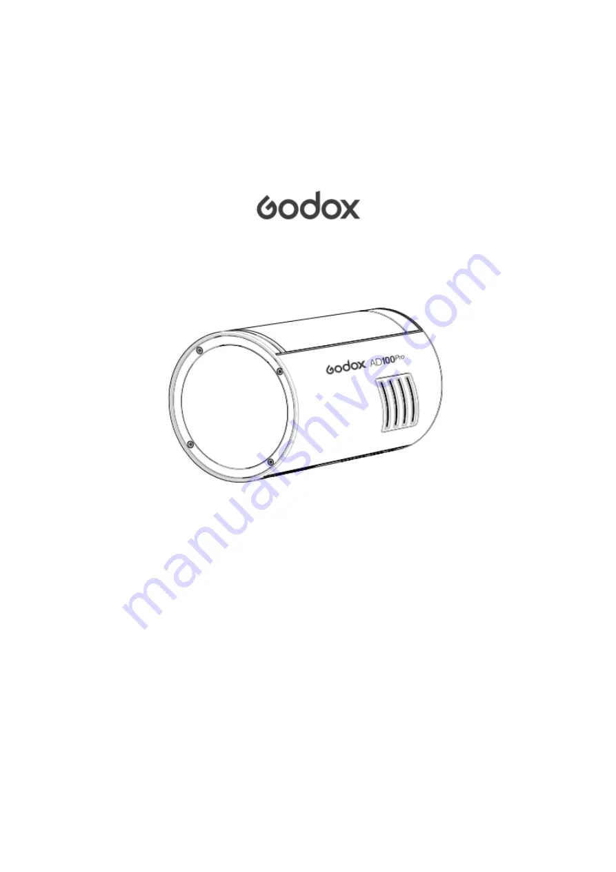 Godox AD100Pro Скачать руководство пользователя страница 1