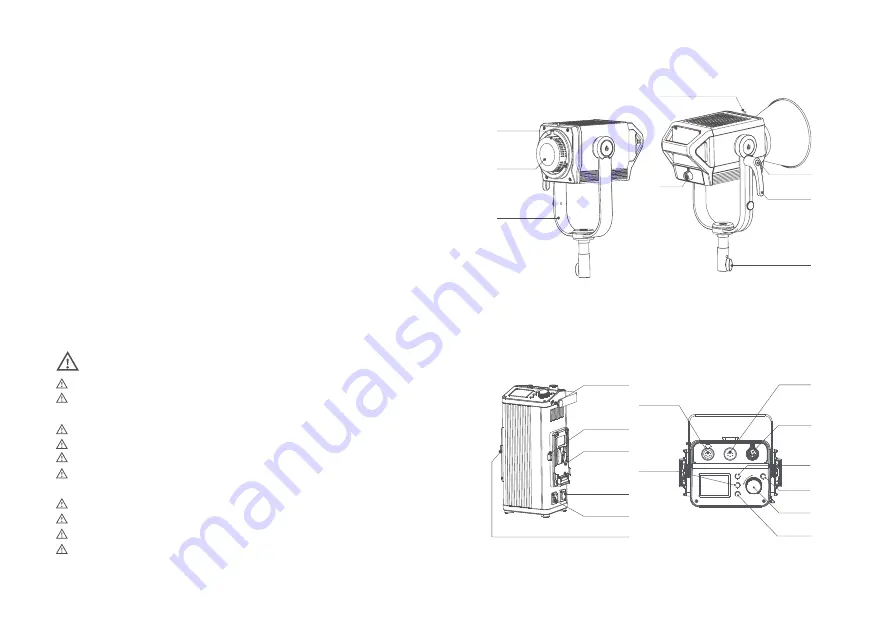 Godox KNOWLED M600 Bi Instruction Manual Download Page 3