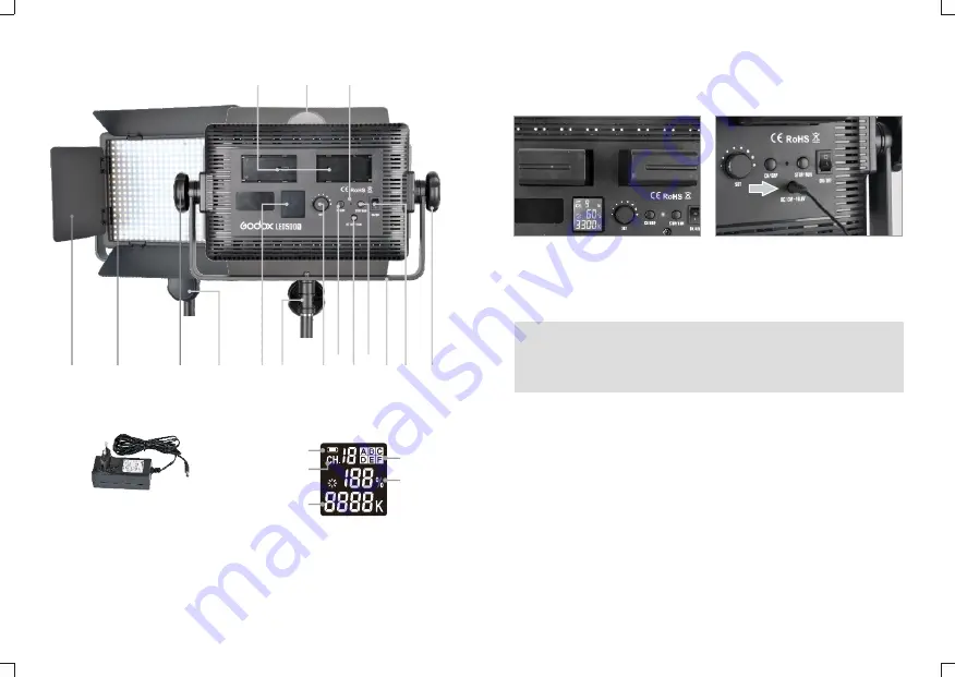 Godox LED500 Instruction Manual Download Page 7