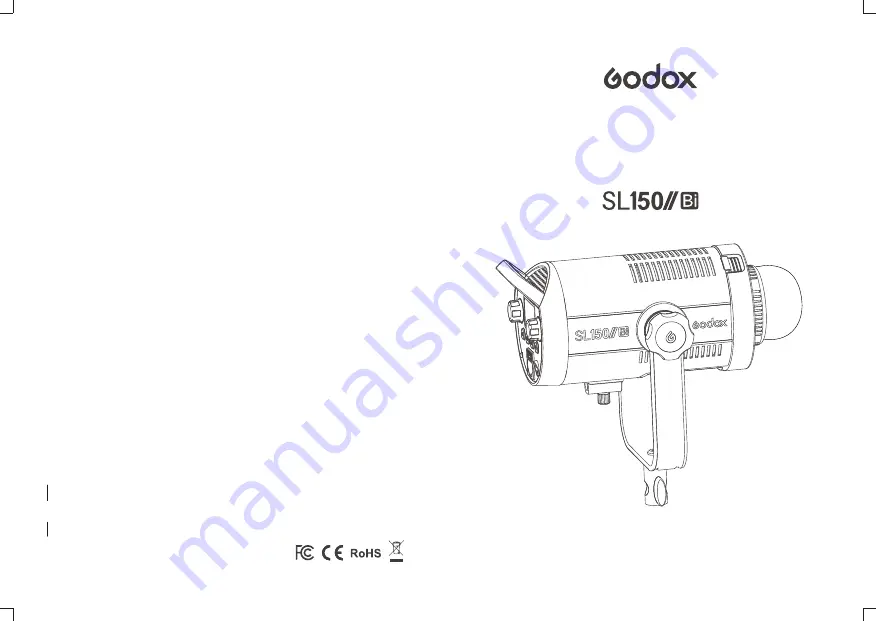 Godox SL150IIBi Instruction Manual Download Page 1