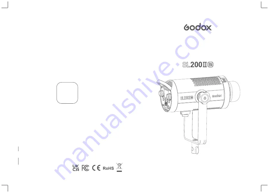 Godox SL200IIBi Скачать руководство пользователя страница 1