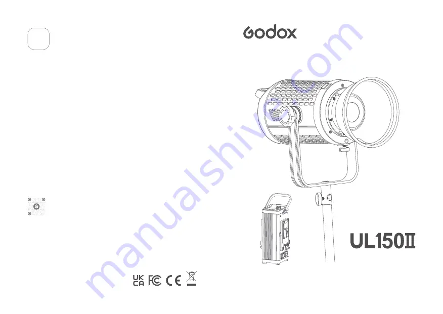 Godox UL150II Скачать руководство пользователя страница 1