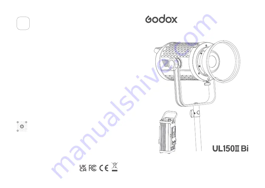 Godox UL150IIBi Instruction Manual Download Page 1