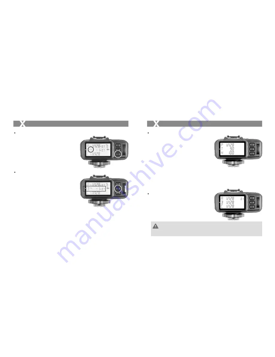 Godox X1C Instruction Manual Download Page 8