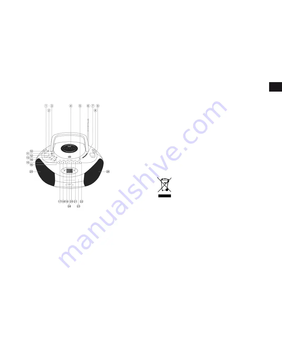 Gogen CDM 692 MP3 User Manual Download Page 2