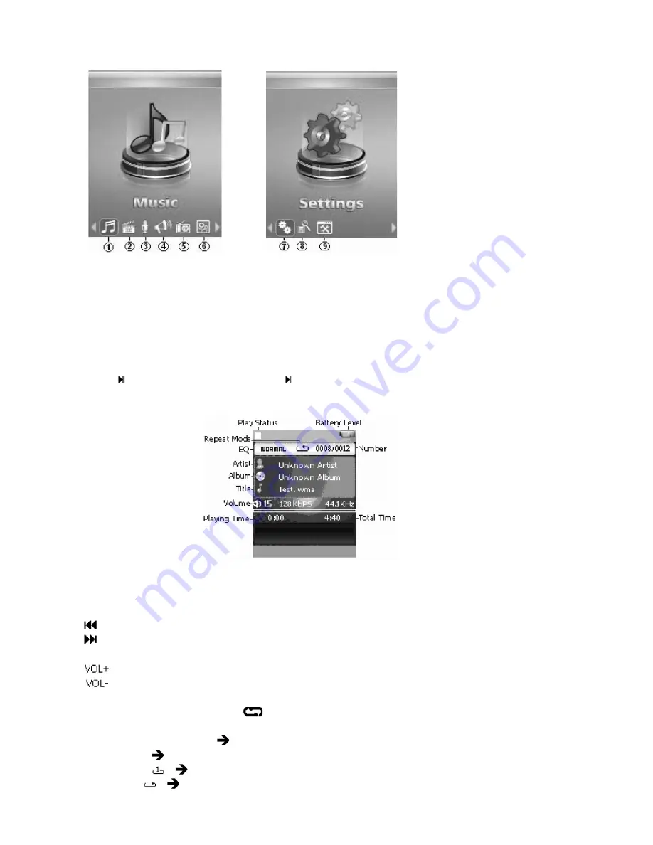 Gogen MXM 936 FM RAY User Manual Download Page 38