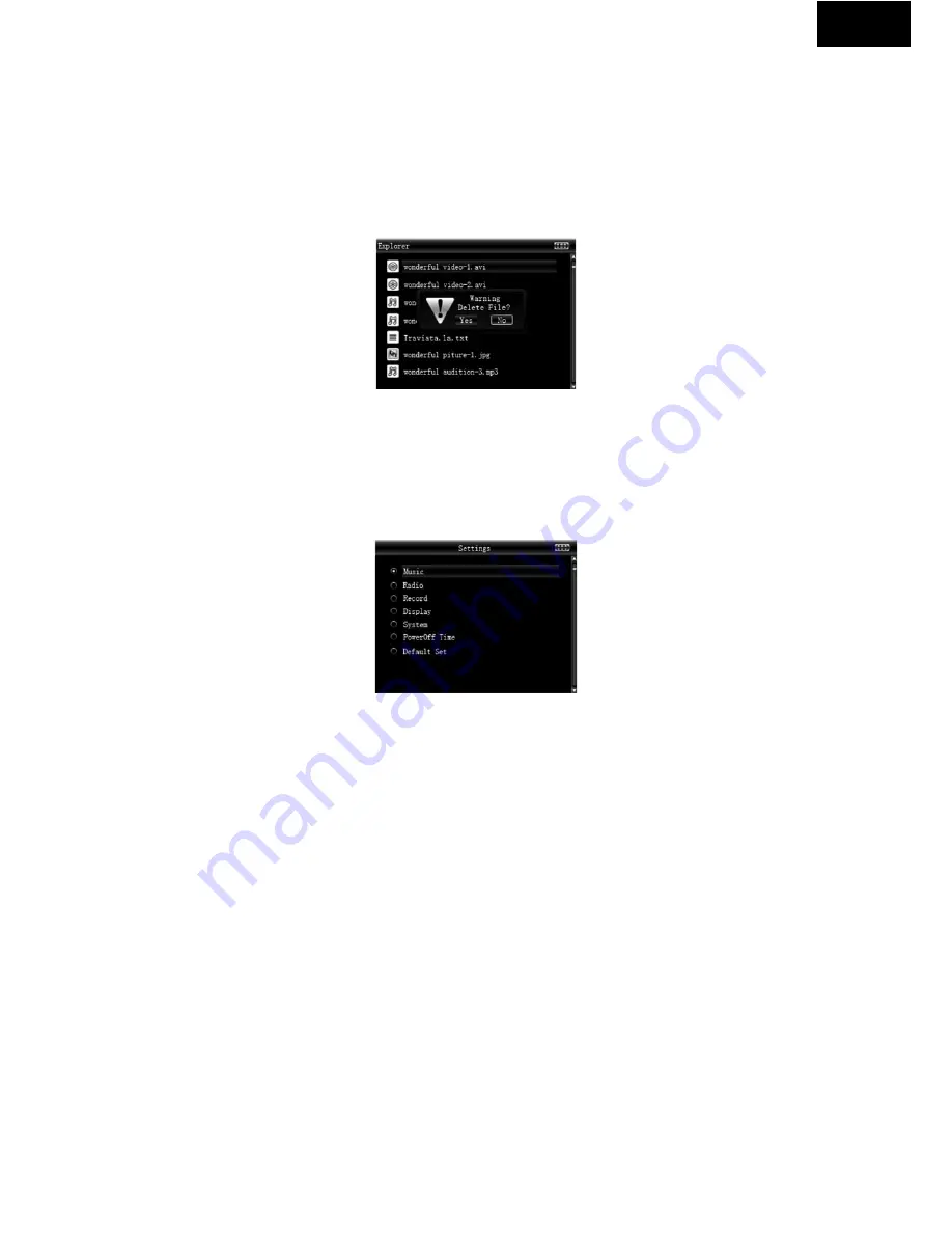 Gogen MXM280FM SCREENMAX User Manual Download Page 69