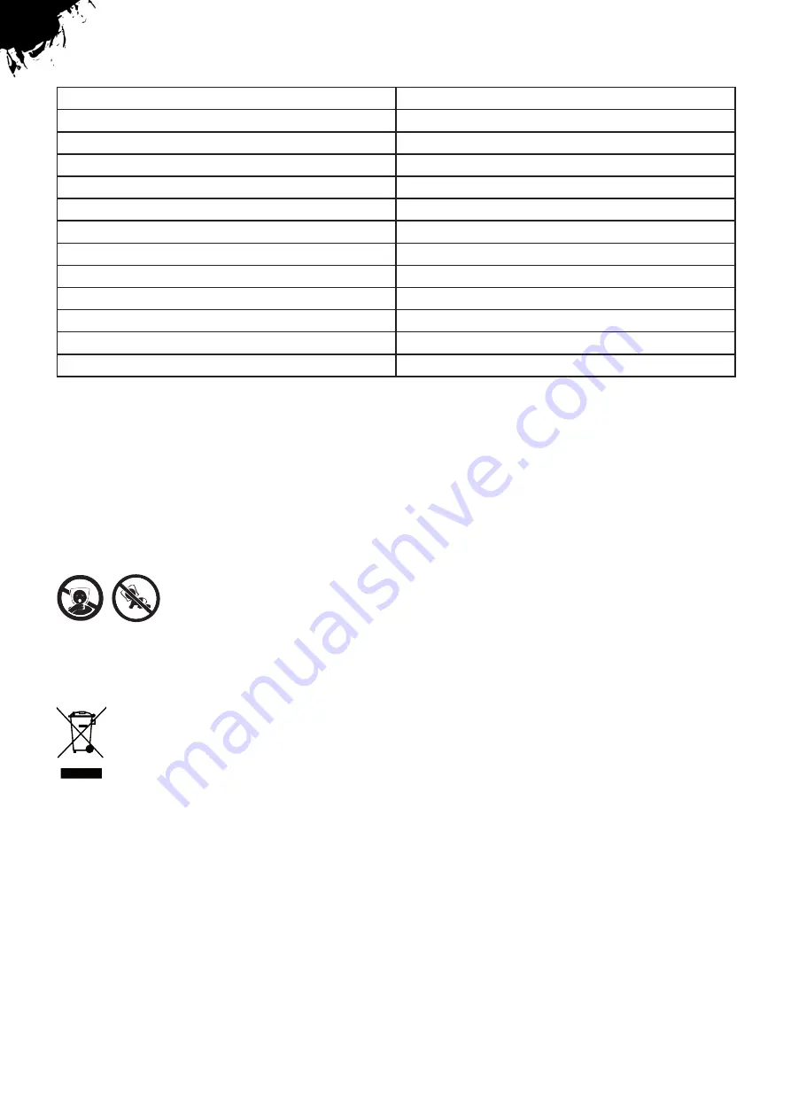 Gogen StreetLine BS 050 STR Installation Manual Download Page 20